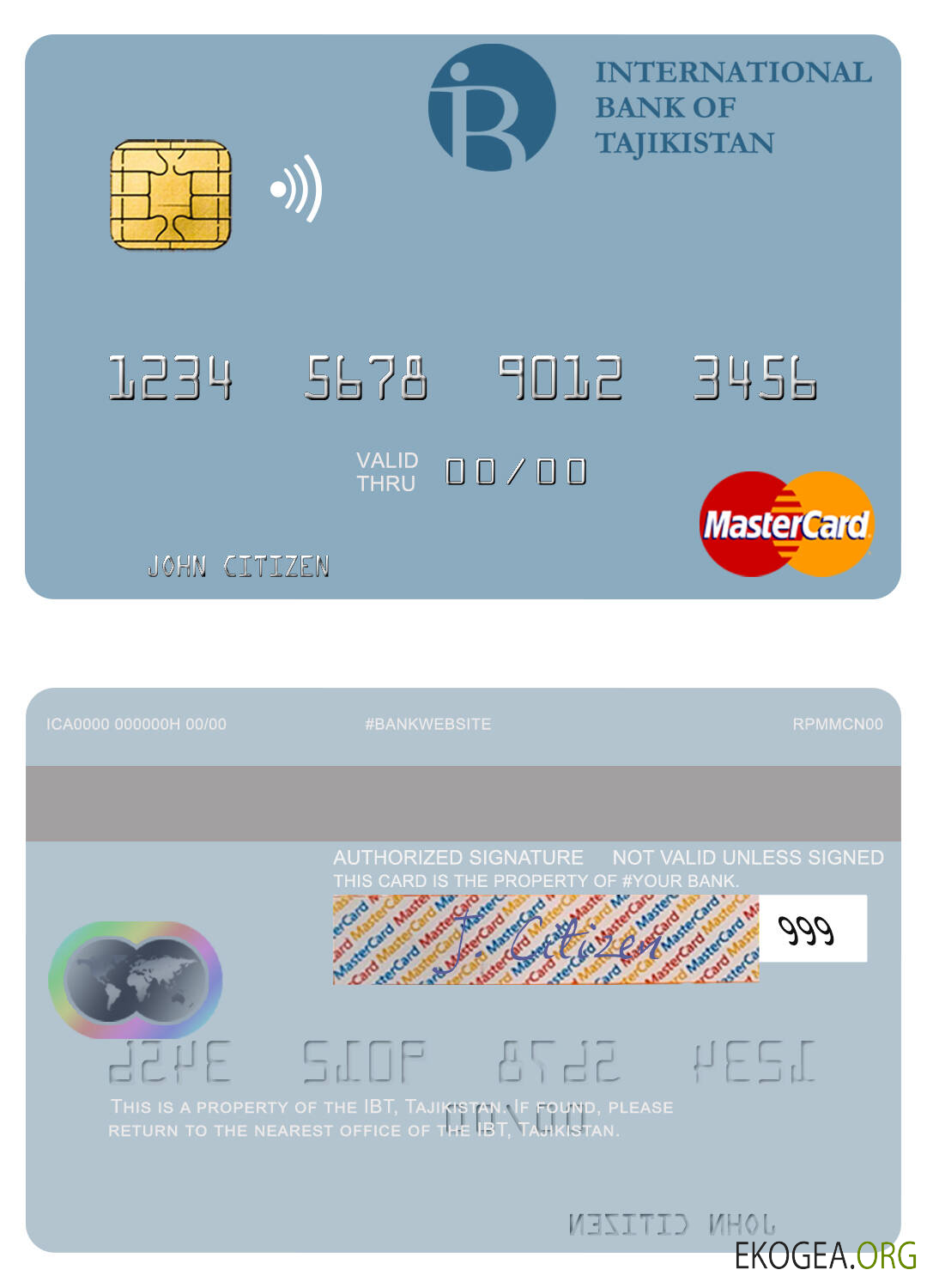 Mastercard IBT du Tadjikistan